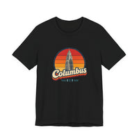 Columbus Retro Sunset Tee