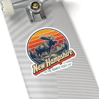 New Hampshire Bull Moose Sticker