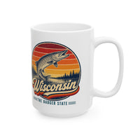 Wisconsin Northwoods Lake Muskie Mug