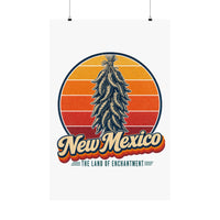 New Mexico Green Chile Ristra Poster