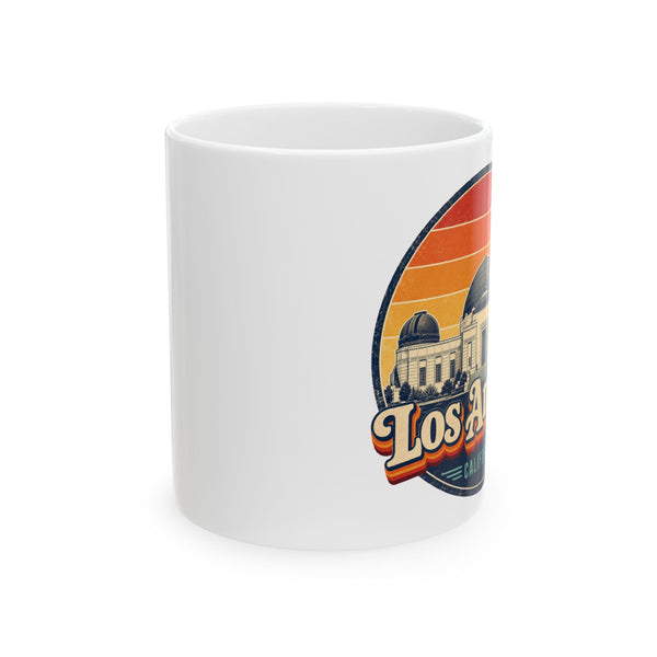 Los Angeles Retro Sunset Mug