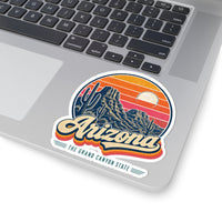 Arizona Retro Sunset Sticker