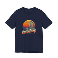 New Jersey Boardwalk And Ferris Wheel Tee