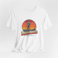 Massachusetts Minuteman Statue Tee