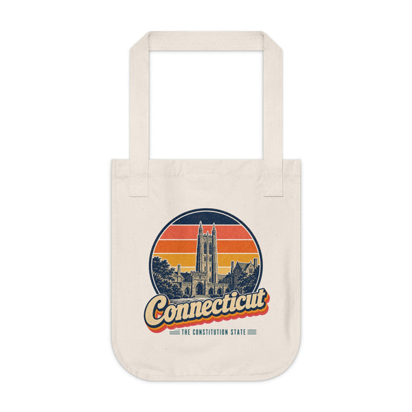 Connecticut Yale Campus Towers Tote Bag