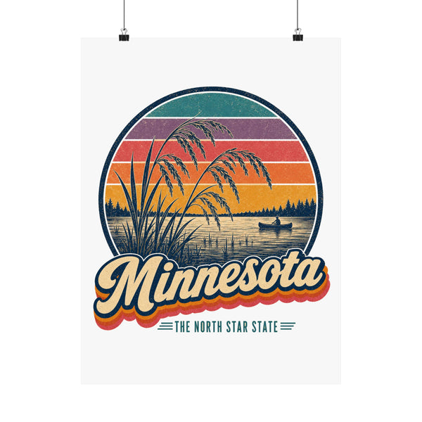 Minnesota Wild Rice Poster