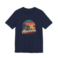 Minnesota Canoe On A North Lake Tee