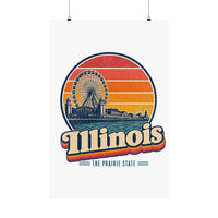 Illinois Navy Pier Ferris Wheel Poster