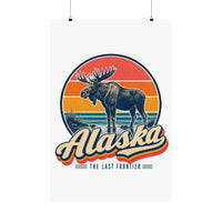 Alaska Bull Moose Poster