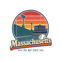 Massachusetts Classic Boston Baseball Sticker
