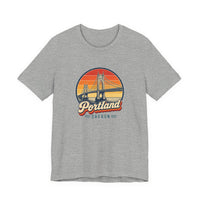 Portland Retro Sunset Tee