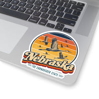 Nebraska Sandhill Crane Migration Sticker