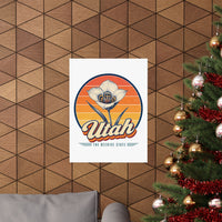 Utah Sego Lily Poster