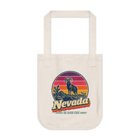 Nevada Retro Sunset Tote Bag