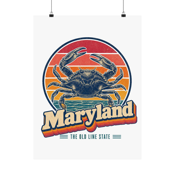Maryland Blue Crab Poster