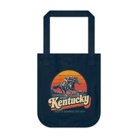 Kentucky Racehorse And Jockey Tote Bag