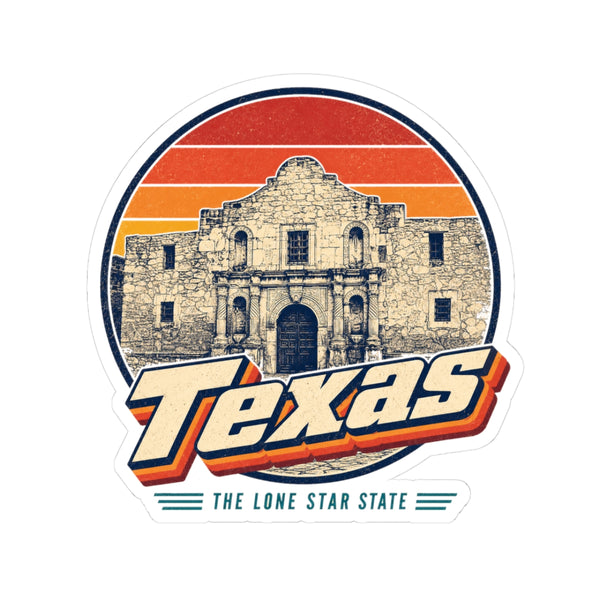 Texas The Alamo Sticker