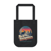New Hampshire Retro Sunset Tote Bag