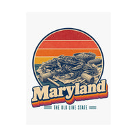 Maryland Crab Feast With Mallets Poster