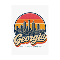 Georgia Atlanta Skyline Poster