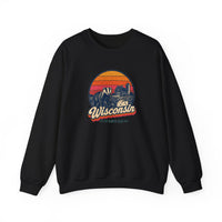 Wisconsin Retro Sunset Sweatshirt