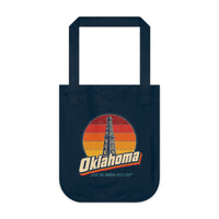Oklahoma Oil Derrick Tote Bag