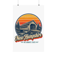 New Hampshire Covered Bridge Poster