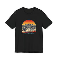 Baltimore Retro Sunset Tee