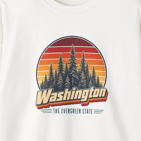 Washington Evergreen Forest Sweatshirt