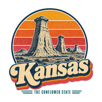 Kansas Monument Rocks Tee