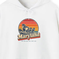 Maryland Assateague Wild Ponies Hoodie