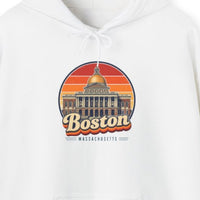 Boston Retro Sunset Hoodie