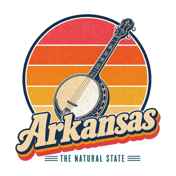 Arkansas Ozark Folk Banjo Tee