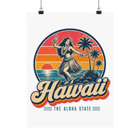 Hawaii Hula Dancer Poster