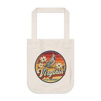 Virginia Cardinal On Dogwood Tote Bag