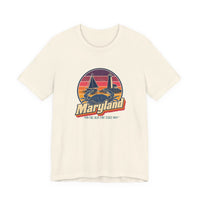 Maryland Retro Sunset Tee