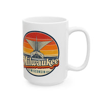 Milwaukee Retro Sunset Mug