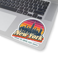 New York Retro Sunset Sticker
