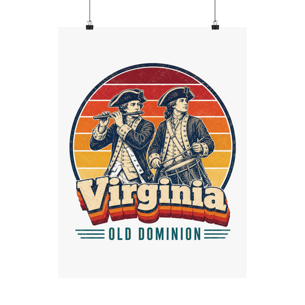 Virginia Colonial Williamsburg Fife Drum Poster