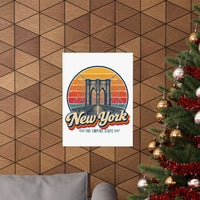 New York Brooklyn Bridge Poster