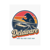 Delaware Monster Mile Racing Poster