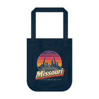 Missouri Retro Sunset Tote Bag