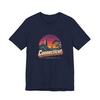 Connecticut Retro Sunset Tee