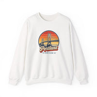 Portland Retro Sunset Sweatshirt