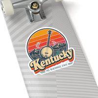 Kentucky Bluegrass Banjo Sticker