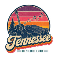 Tennessee Retro Sunset Tee