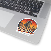 Utah Moab Mountain Biking Sticker