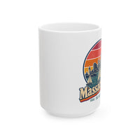 Massachusetts Boston Harbor Sailboats Mug