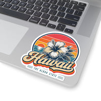 Hawaii Hibiscus Flower Sticker