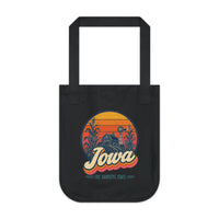 Iowa Retro Sunset Tote Bag